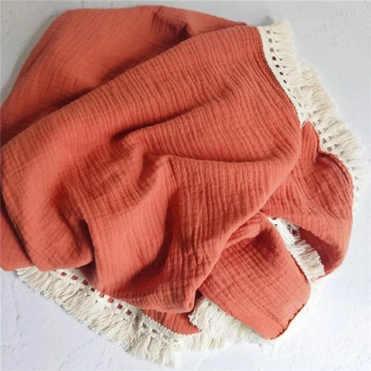 Gauze Throw Blanket