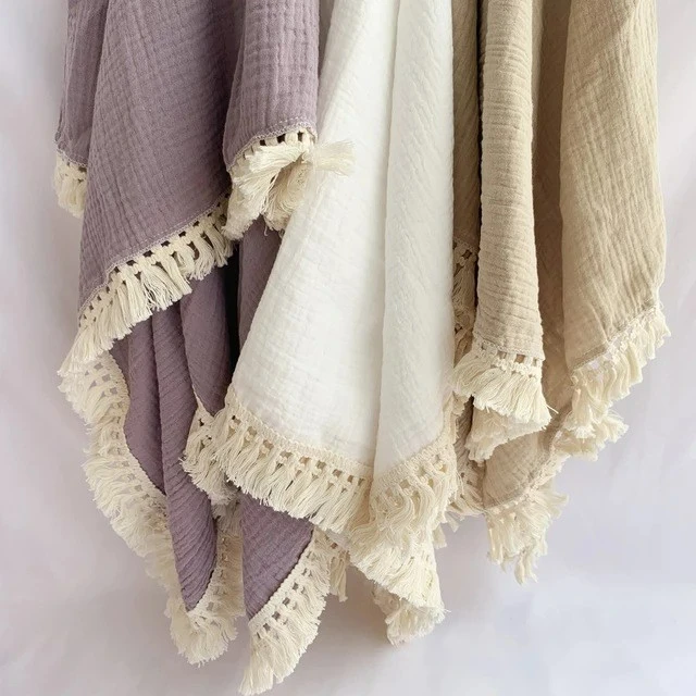 Gauze Throw Blanket